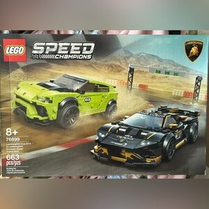 Lego Speed Champions Lamborghini Set - Green and Black